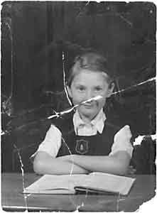 Scan of damaged photo