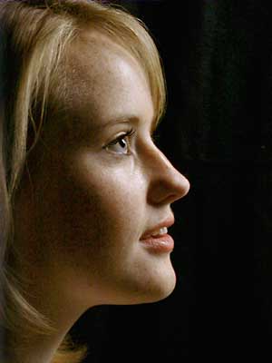 Studio portrait of Gilly taken on the ePhoto 1680